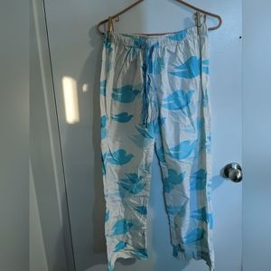Dove Pyjama Bottoms - Womens Small